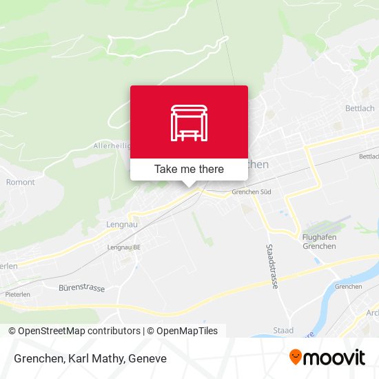 Grenchen, Karl Mathy map