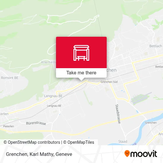 Grenchen, Karl Mathy map