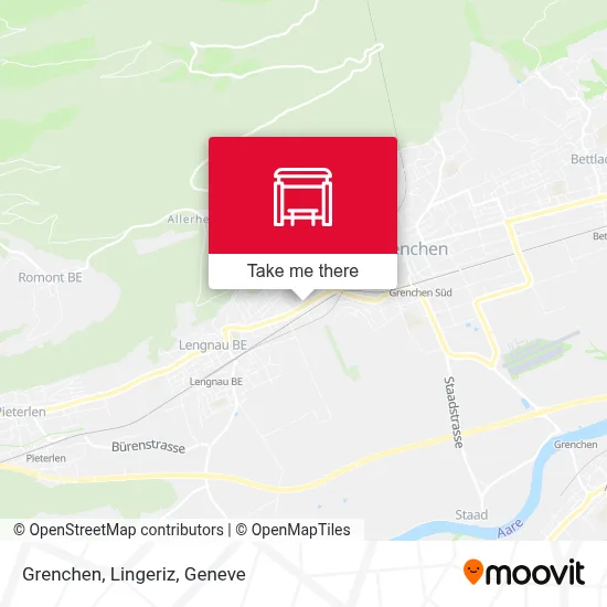 Grenchen, Lingeriz map