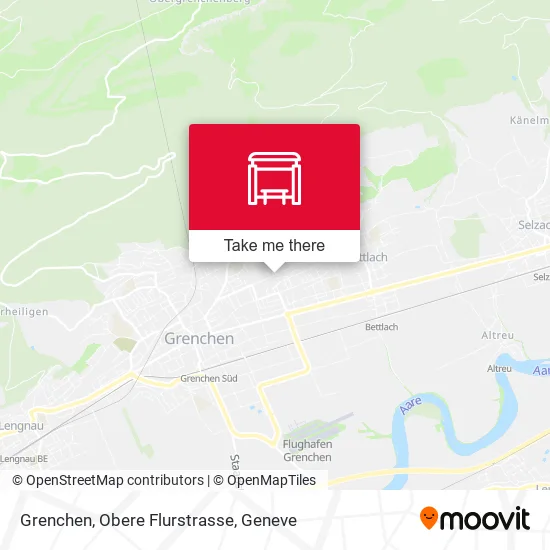 Grenchen, Obere Flurstrasse plan