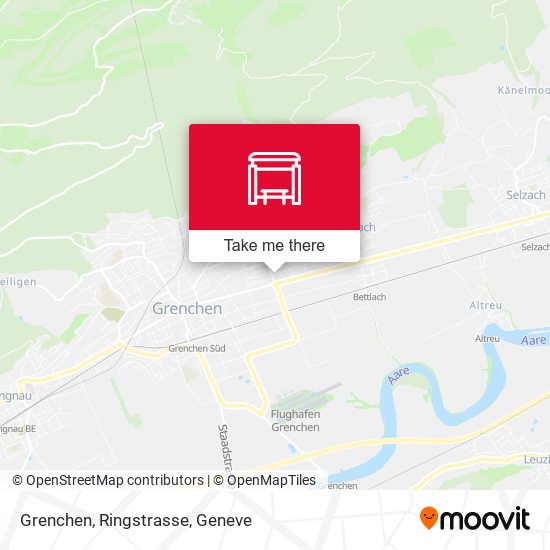 Grenchen, Ringstrasse map