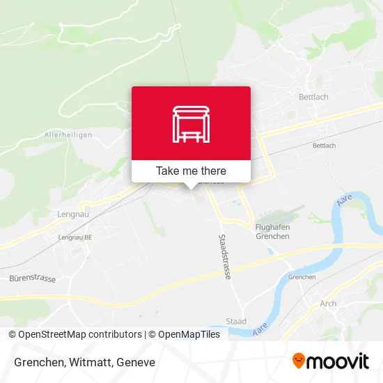 Grenchen, Witmatt map