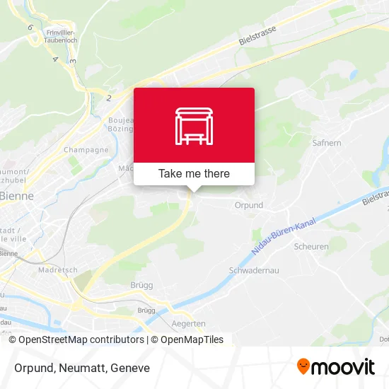 Orpund, Neumatt map