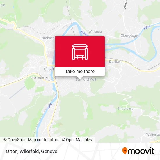 Olten, Wilerfeld map