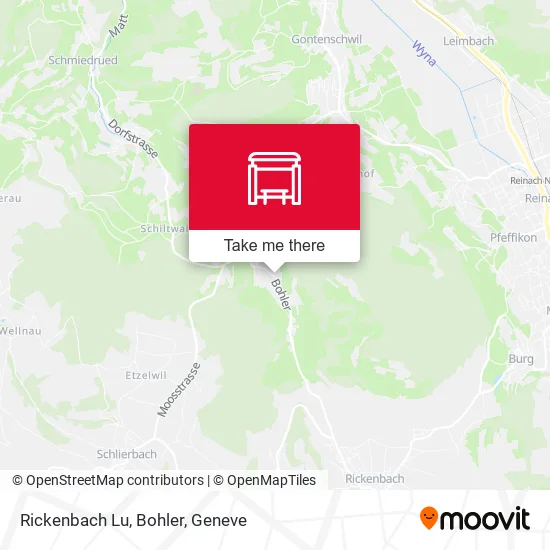 Rickenbach Lu, Bohler map