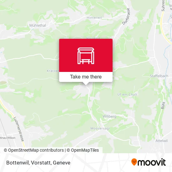 Bottenwil, Vorstatt map