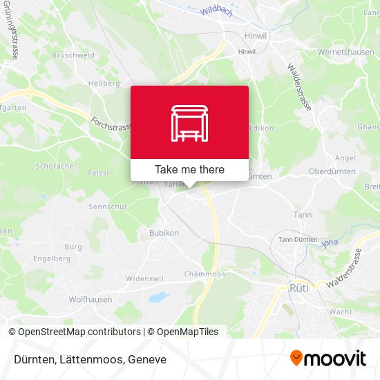 Dürnten, Lättenmoos map