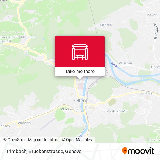 Trimbach, Brückenstrasse map