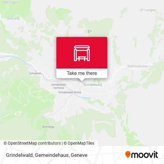 Grindelwald, Gemeindehaus map