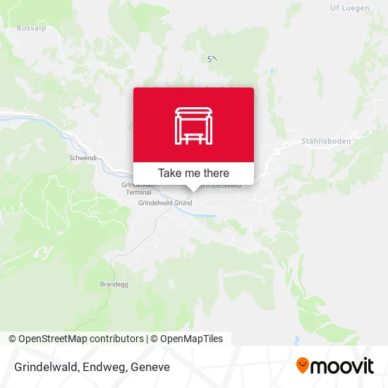 Grindelwald, Endweg map