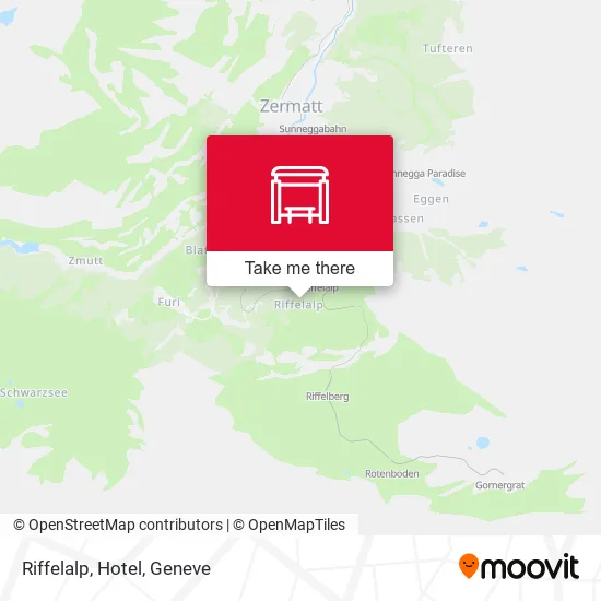 Riffelalp, Hotel plan