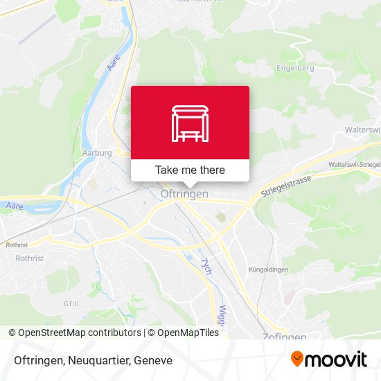 Oftringen, Neuquartier map
