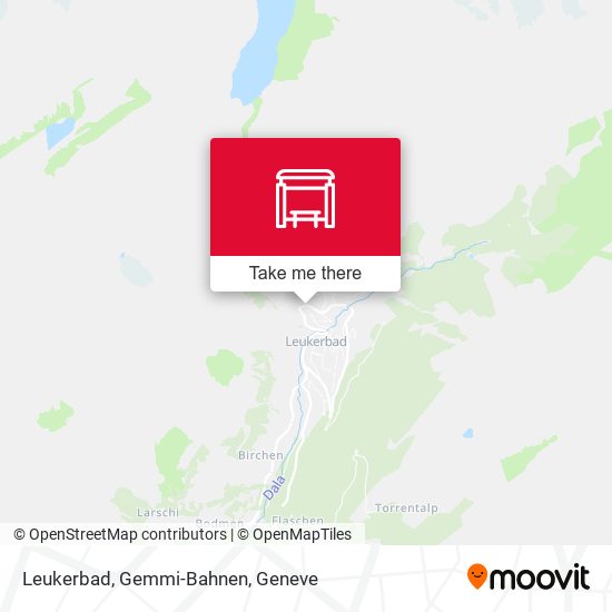 Leukerbad, Gemmi-Bahnen map
