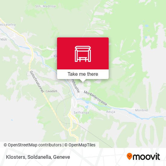 Klosters, Soldanella map