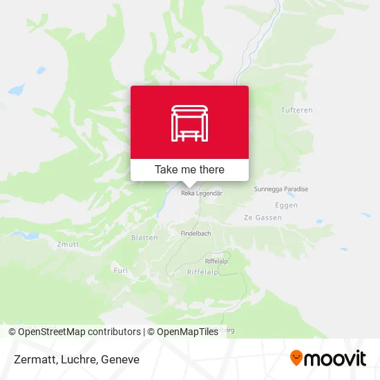 Zermatt, Luchre map
