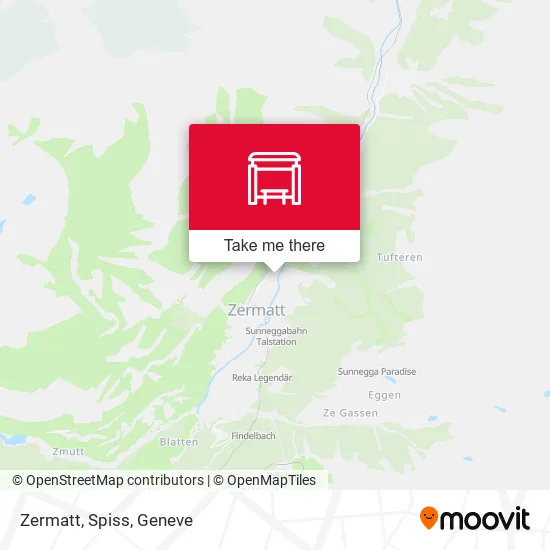 Zermatt, Spiss map