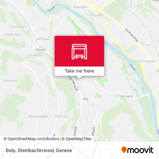 Belp, Steinbachkreisel map