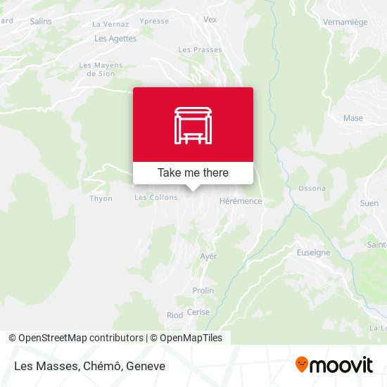 Les Masses, Chémô map