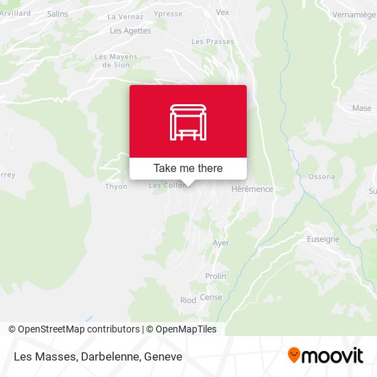 Les Masses, Darbelenne map