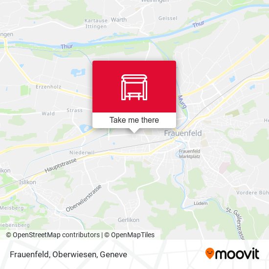 Frauenfeld, Oberwiesen map