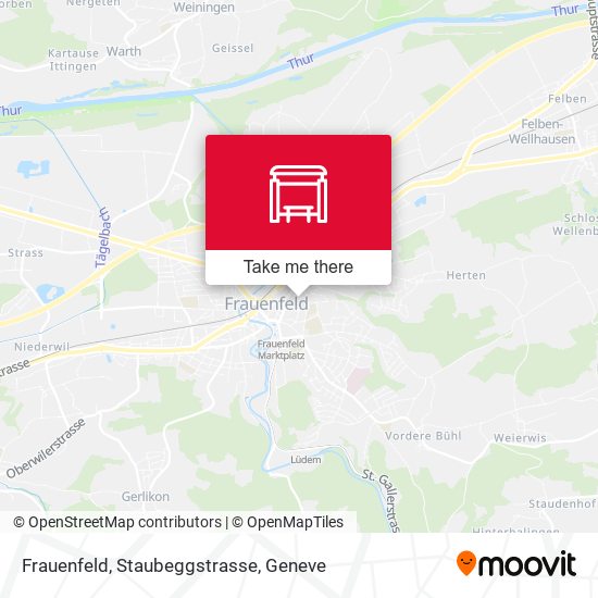 Frauenfeld, Staubeggstrasse map