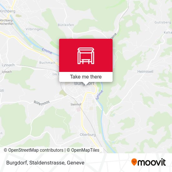 Burgdorf, Staldenstrasse map