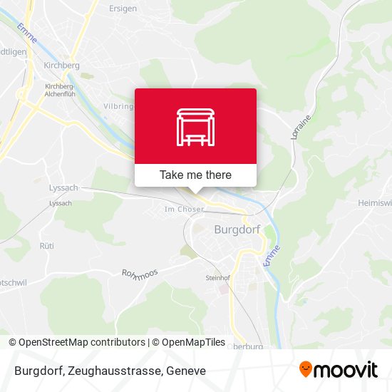 Burgdorf, Zeughausstrasse map