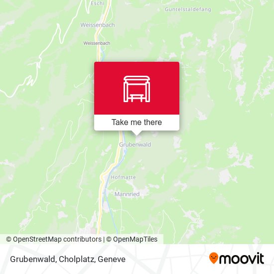 Grubenwald, Cholplatz map