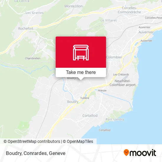 Boudry, Conrardes map