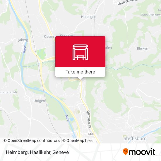 Heimberg, Haslikehr map