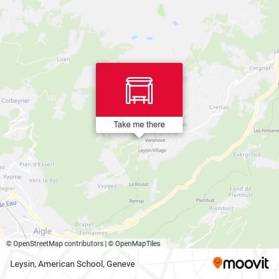 Leysin, American School plan