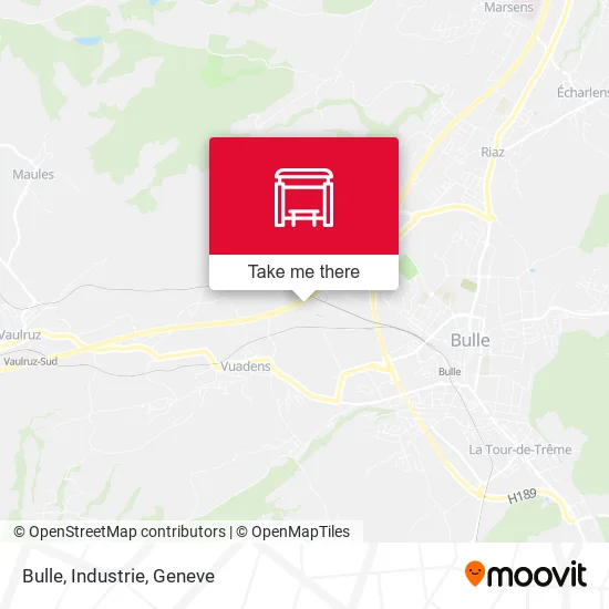 Bulle, Industrie map
