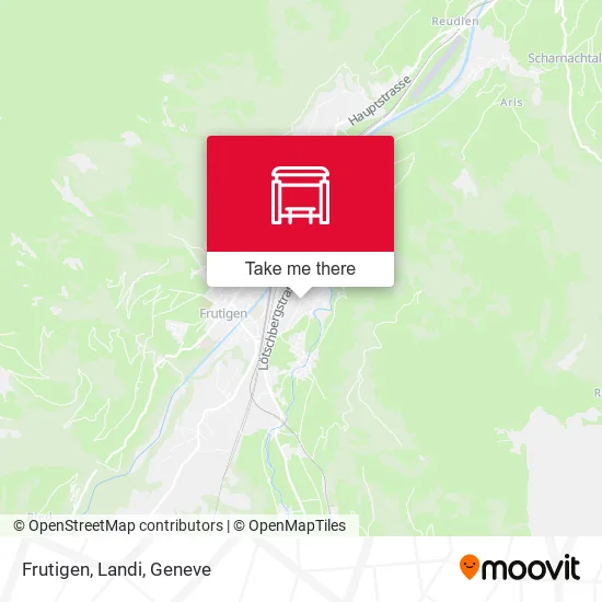 Frutigen, Landi map