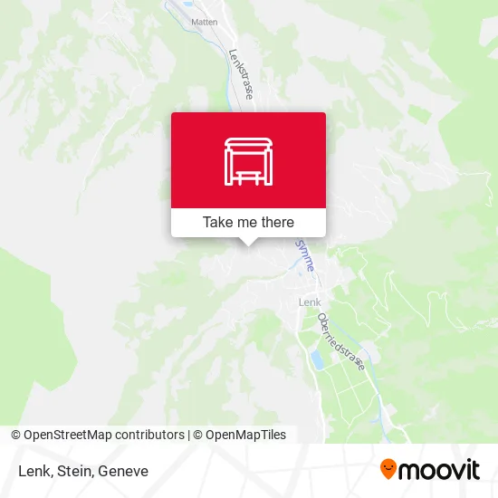 Lenk, Stein map