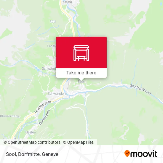 Sool, Dorfmitte map