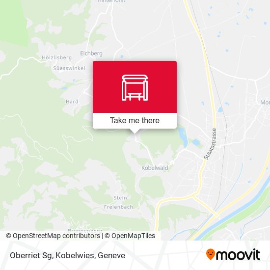 Oberriet Sg, Kobelwies map