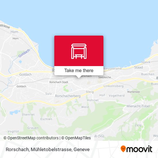 Rorschach, Mühletobelstrasse map