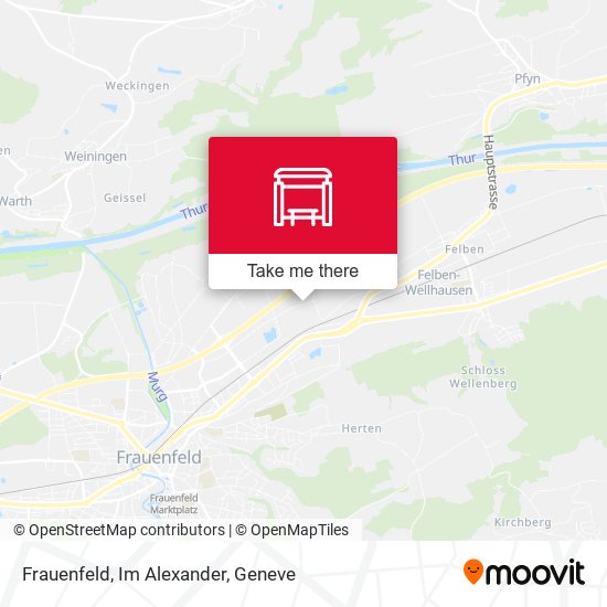 Frauenfeld, Im Alexander map
