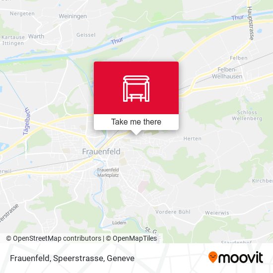 Frauenfeld, Speerstrasse map