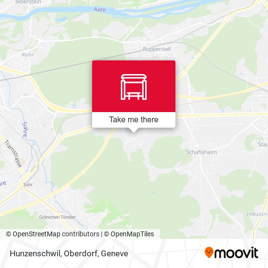 Hunzenschwil, Oberdorf map