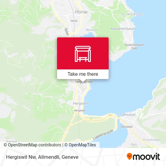 Hergiswil Nw, Allmendli map