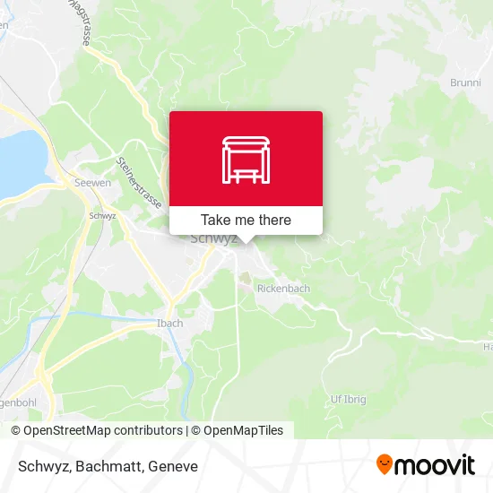 Schwyz, Bachmatt map