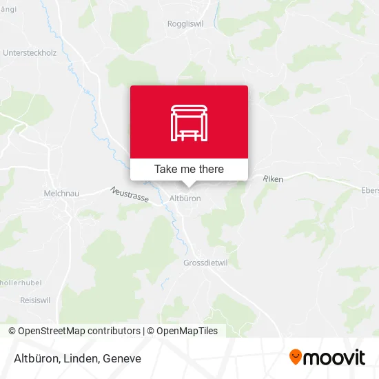 Altbüron, Linden map