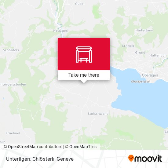Unterägeri, Chlösterli map