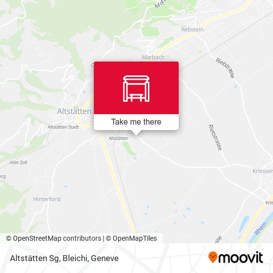 Altstätten Sg, Bleichi map