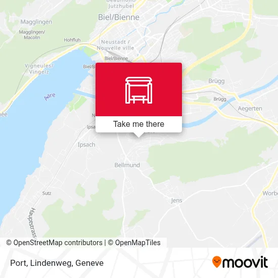 Port, Lindenweg map