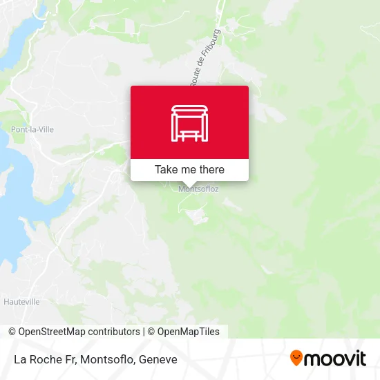 La Roche Fr, Montsoflo map