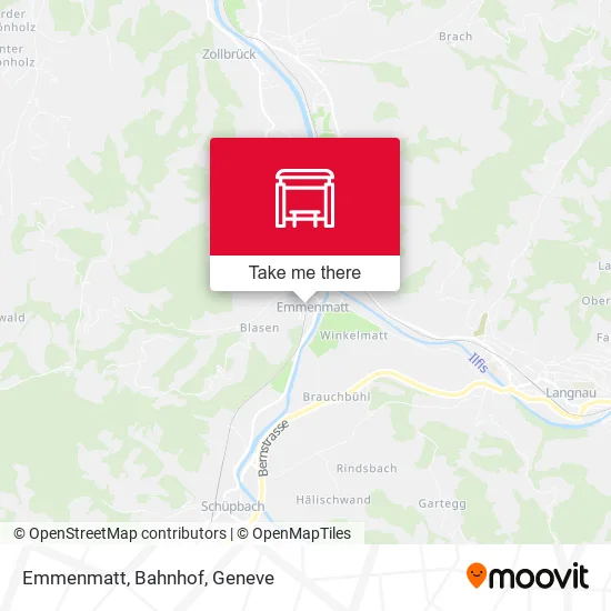 Emmenmatt, Bahnhof map