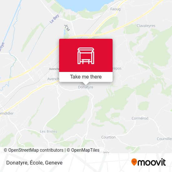 Donatyre, École map