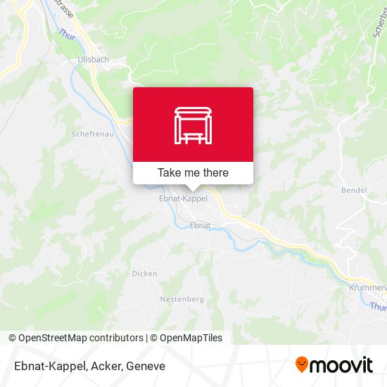Ebnat-Kappel, Acker map